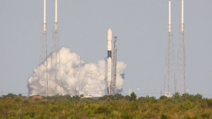 SPACEX TEST-FIRES ROCKET FOR SIXTH FALCON 9 LAUNCH IN FIVE WEEKS