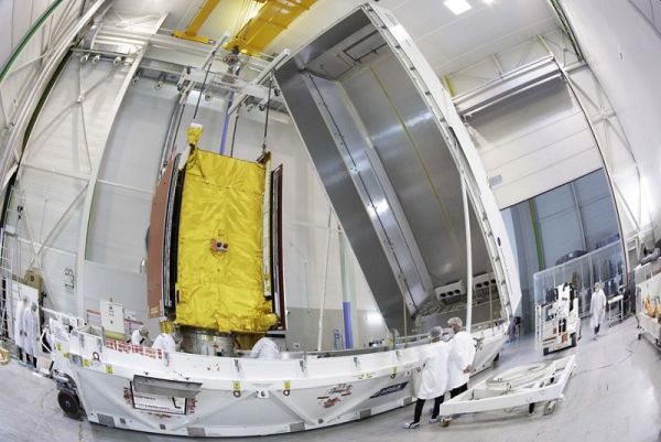 AIRBUS SHIPS EUTELSAT QUANTUM SATELLITE AHEAD OF ARIANESPACE LAUNCH