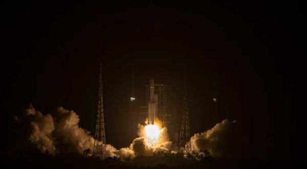 ROCKET ARRIVES FOR SECOND CHINESE SPACE STATION CARGO MISSION