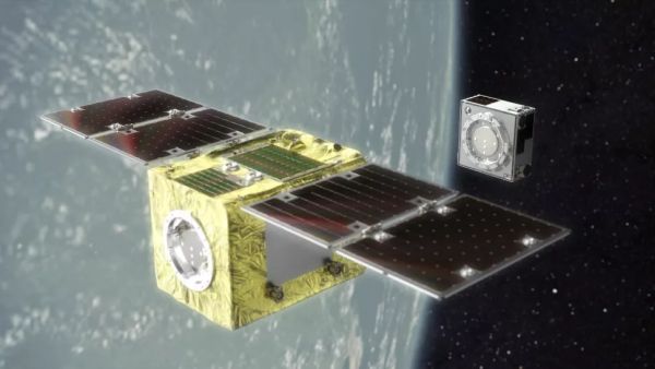 ASTROSCALE'S SPACE JUNK REMOVAL SATELLITE ACES 1ST ORBITAL TEST