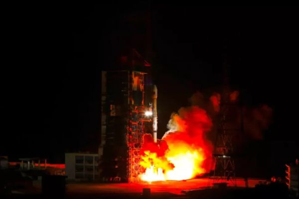 CHINA LAUNCHES 4 SATELLITES ON 2 ROCKETS WITHIN HOURS OF EACH OTHER