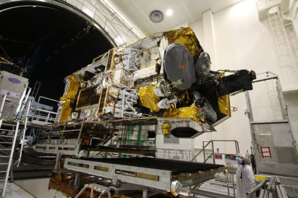 JAPAN WILL LAUNCH A HUGE COMMUNICATIONS SATELLITE ON WEDNESDAY. HERE'S HOW TO WATCH IT LIVE.