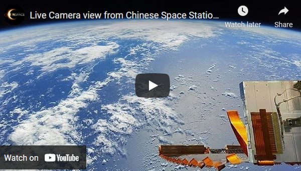 China livestreams New Year's view from new space station