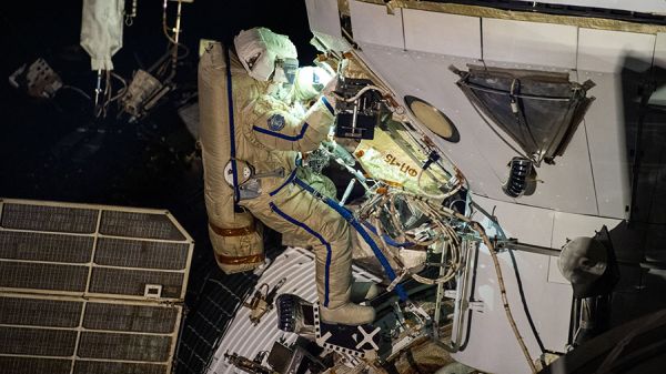 Crew Gets Ready for Spacewalk and Dragon Departure This Week