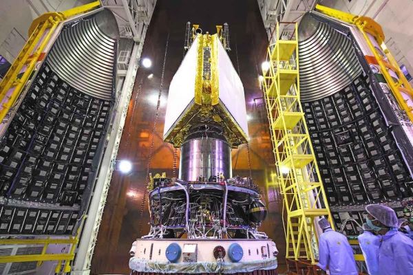 INDIAN PSLV PREPARED FOR FIRST LAUNCH IN NEARLY A YEAR