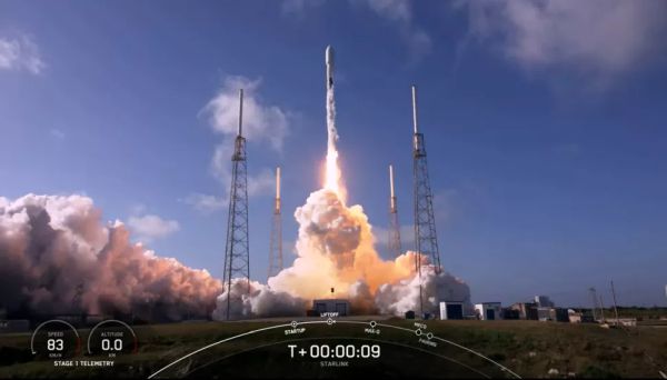 SPACEX LAUNCHES STARLINK SATELLITES ON 'AMERICAN BROOMSTICK' AND LANDS ROCKET AT SEA