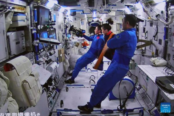 CHINA'S TIANZHOU-2 CARGO CRAFT LEAVES SPACE STATION CORE MODULE