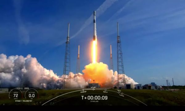 SPACEX LAUNCHES 53 MORE STARLINK SATELLITES, LANDS ROCKET AT SEA AGAIN