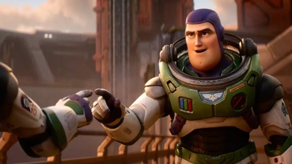BUZZ LIGHTYEAR HAS REALLY FLOWN IN SPACE. HERE ARE THE VIDEOS TO PROVE IT.