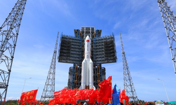 FIRST LAB MODULE FOR CHINA SPACE STATION ROLLED OUT TO LAUNCH PAD, EXPECTED TO BE LAUNCHED SOON