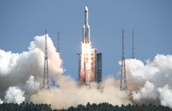 NEW SCIENCE LAB FOR CHINA’S SPACE STATION LAUNCHES ON LONG MARCH 5B ROCKET