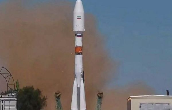 US OFFICIALS CONCERNED AS RUSSIA LAUNCHES IRANIAN SATELLITE