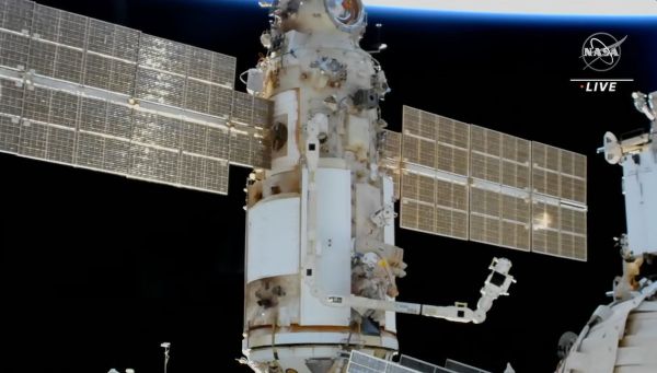 Russian spacewalk cut short by spacesuit power system problem