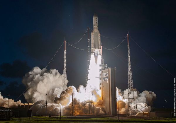 Eutelsat internet satellite launched aboard Ariane 5 rocket