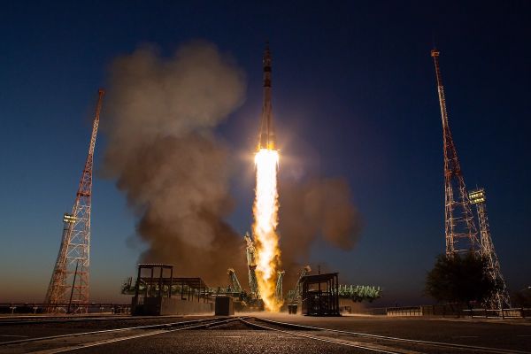 NASA astronaut launches to space station aboard Russian rocket