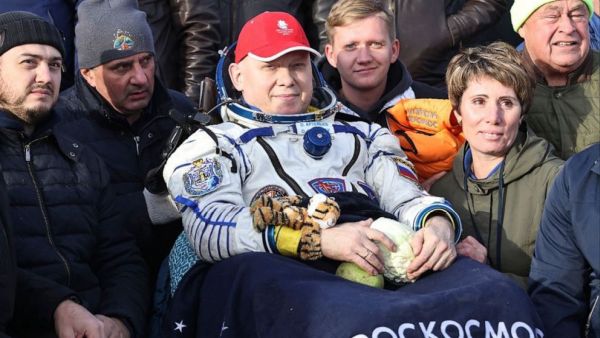 3 RUSSIAN COSMONAUTS RETURN SAFELY FROM INTL SPACE STATION