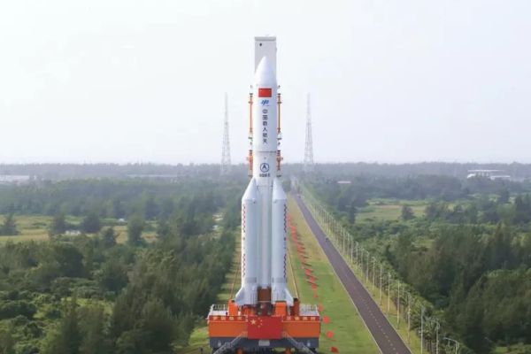 CHINA ROLLS OUT ROCKET TO LAUNCH 3RD AND FINAL SPACE STATION MODULE