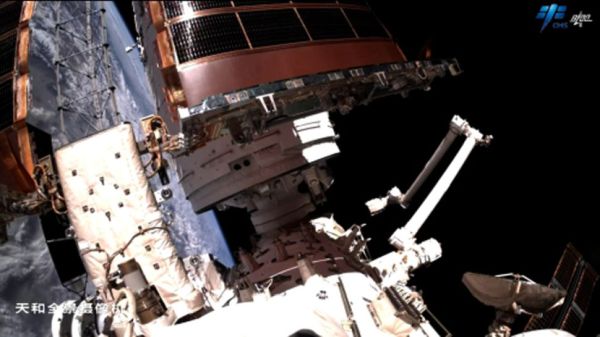 CHINA COMPLETES T-SHAPED TIANGONG SPACE STATION WITH NEW MENGTIAN MODULE MOVE