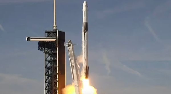 SPACEX LAUNCHES NEW CARGO DRAGON SPACECRAFT TO SPACE STATION