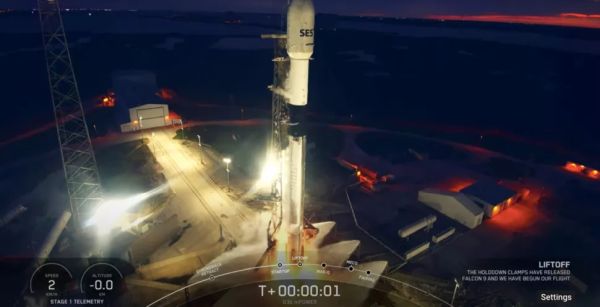 SPACEX LAUNCHES 2 TELECOM SATELLITES TO ORBIT IN LANDMARK 200TH MISSION