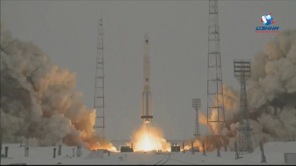 Russian Elektro-L weather satellite launched on Proton-M