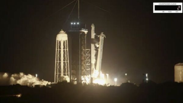 SPACEX CARGO DRAGON SPACECRAFT LIFTS OFF FROM FLORIDA