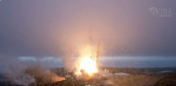 SPACEX LAUNCHES 10 SATELLITES FOR U.S. SPACE DEVELOPMENT AGENCY