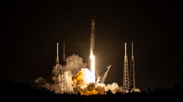 SPACEX LAUNCHES 22 STARLINK SATELLITES, LANDS ROCKET AT SEA