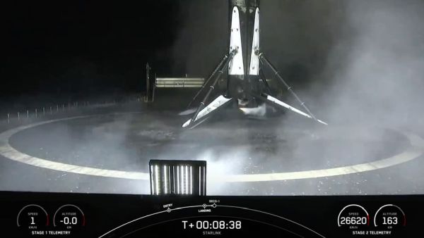 SPACEX LAUNCHES 21 NEW STARLINK SATELLITES ON FALCON 9 ROCKET