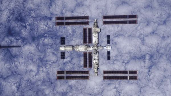 China releases 1st images of complete Tiangong space station
