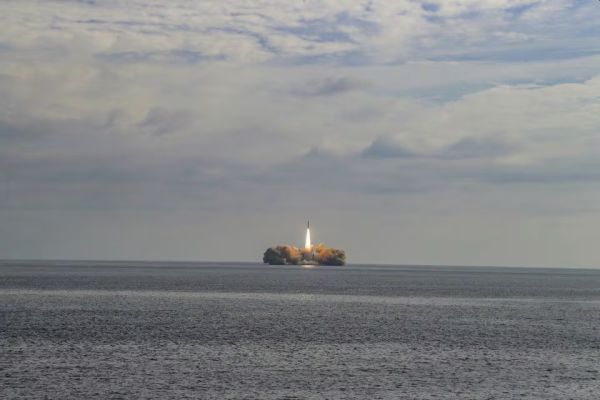 SOUTH KOREA FLIES SOLID-FUEL ROCKET AMID SPACE RACE WITH NORTH KOREA