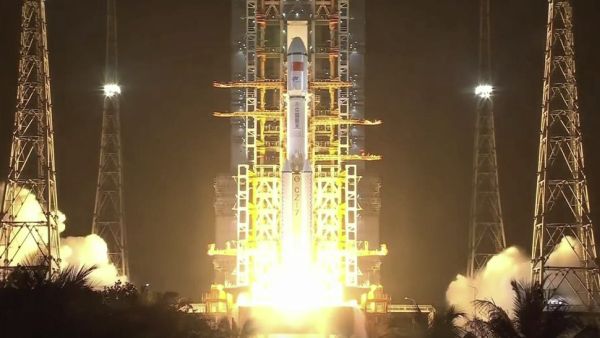 CHINA LAUNCHES TIANZHOU 7 CARGO CRAFT TO TIANGONG SPACE STATION