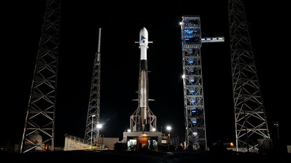 POOR WEATHER FORCES SPACEX TO SCRUB THE LAUNCH OF NASA’S PACE MISSION TUESDAY MORNING