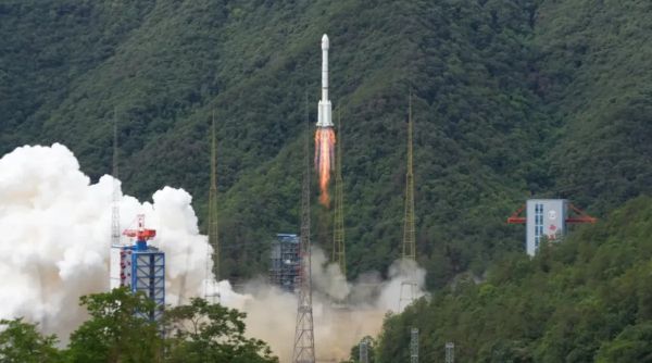 CHINA LAUNCHES ITS FIRST MEDIUM EARTH ORBIT BROADBAND SATELLITES