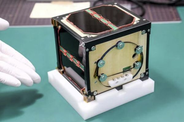 FIRST EVER WOODEN SATELLITE TO HEAD TO SPACE