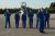 DISCOVERY ASTRONAUTS READY FOR PRACTICE COUNTDOWN